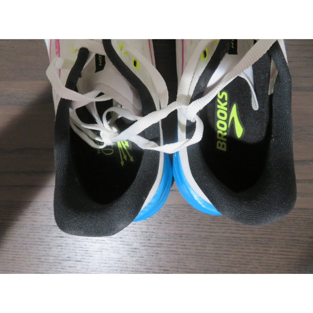 Brooks Hyperion Womens 11 Shoes White Running Racing Walking Gym 1203961B120 - Picture 5 of 10